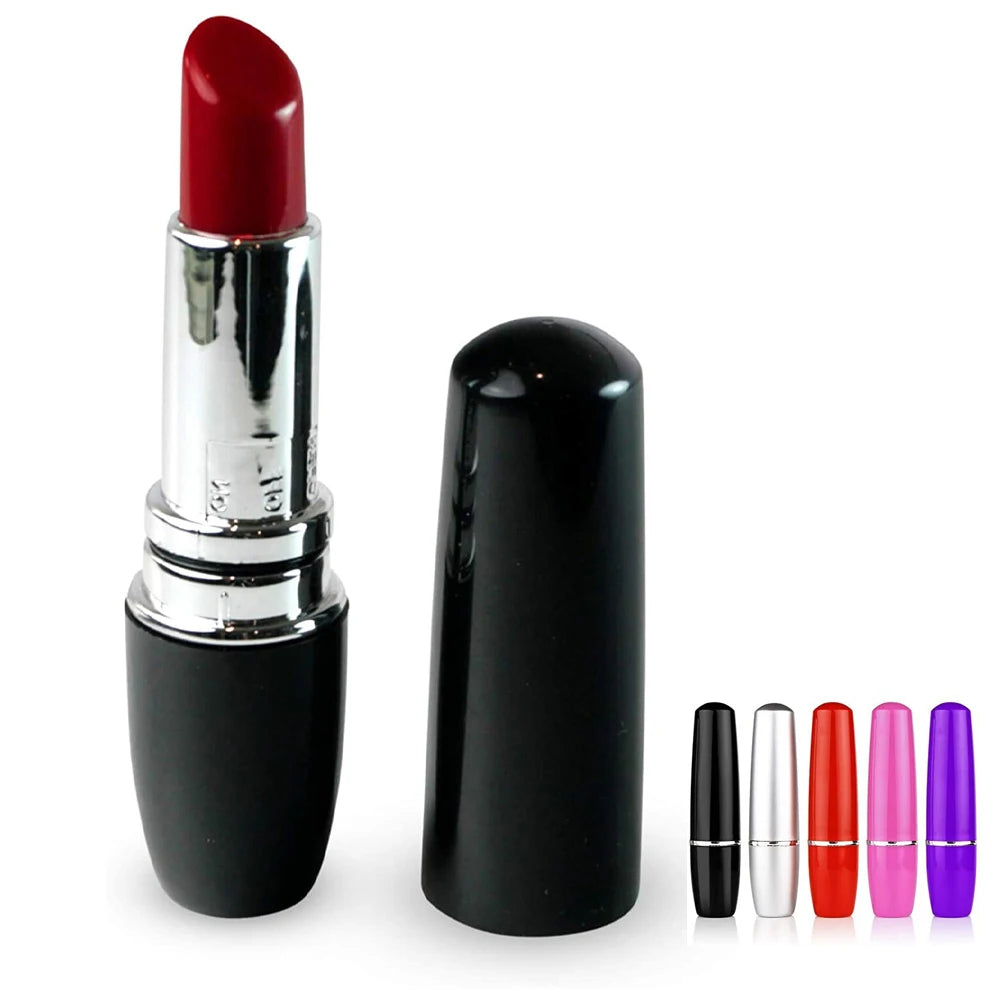 Vibrator Mini Lipstick (Adjustable Speed, Noiseless, Bullet Clitoris Stimulator, Massage Erotic Sex Toys, Women Adult Products)