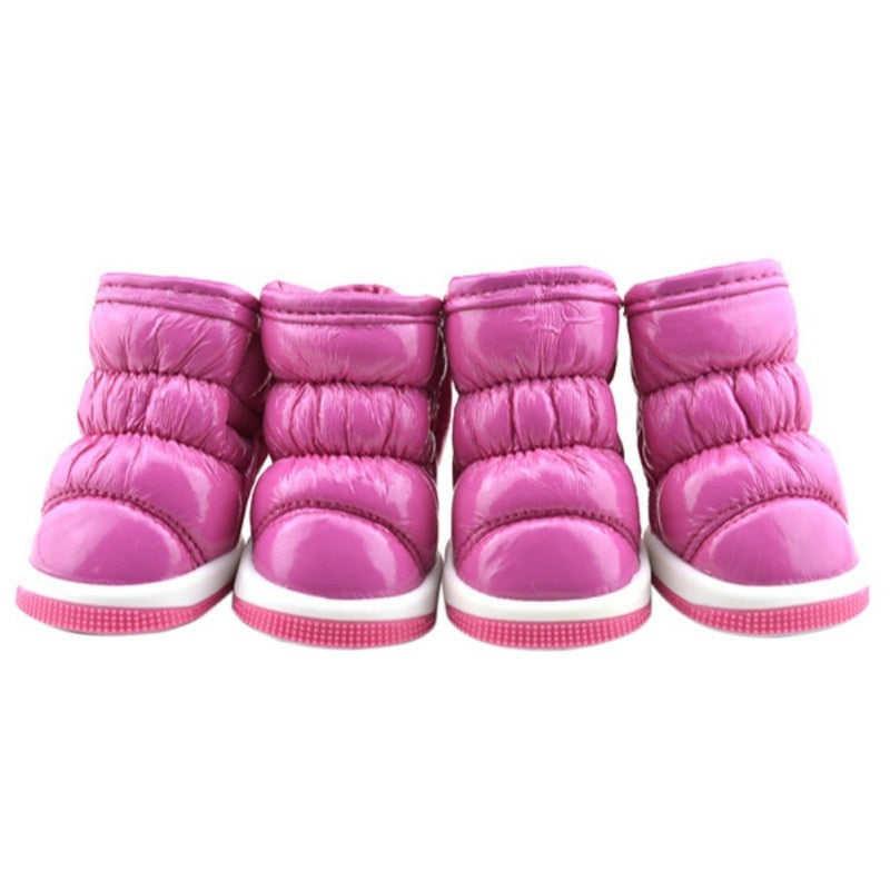 Lollipop Dogs Shoes Waterproof (Small Medium Larges Dog) (4Pcs/set)