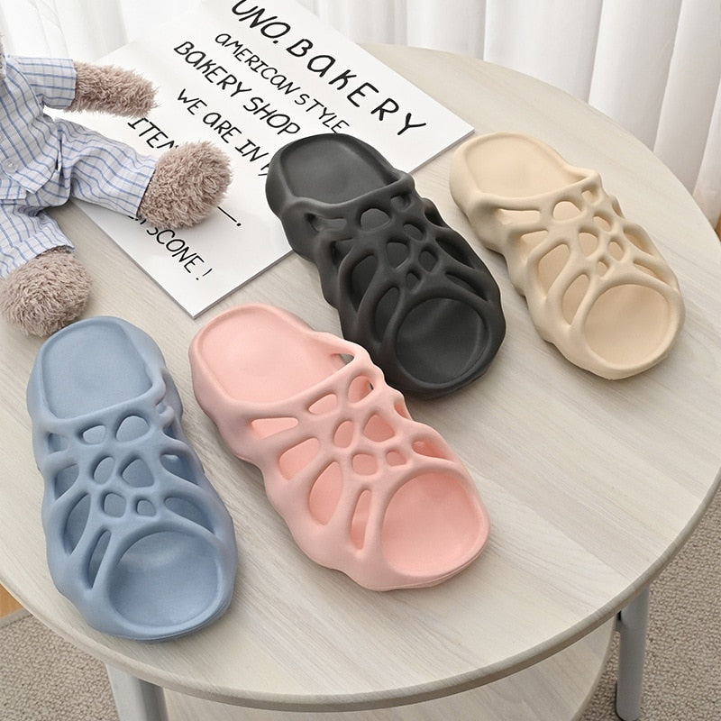 SpiderShoo Slippers (Cut-out Platform Slippers Women & Men)