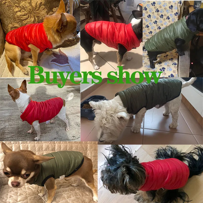 Dog and Cat Vest Jacket (Autumn & Winter For Small Medium Dogs Cats)