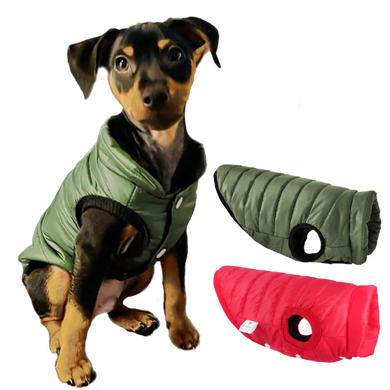 Dog and Cat Vest Jacket (Autumn & Winter For Small Medium Dogs Cats)