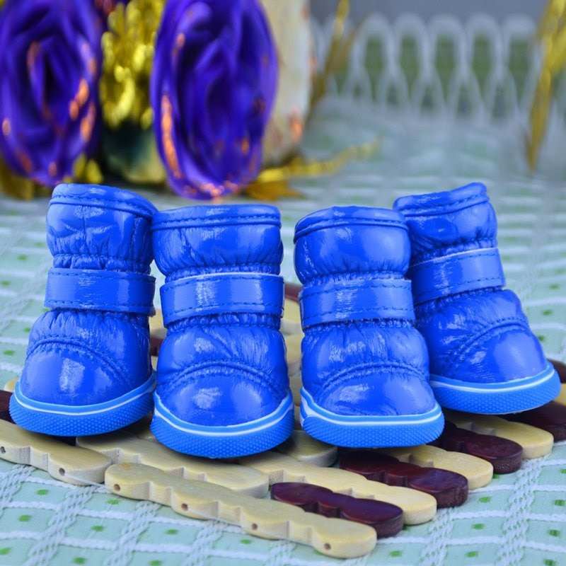 Lollipop Dogs Shoes Waterproof (Small Medium Larges Dog) (4Pcs/set)