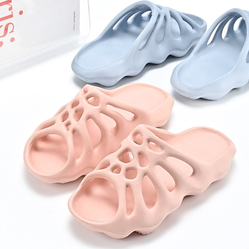 SpiderShoo Slippers (Cut-out Platform Slippers Women & Men)